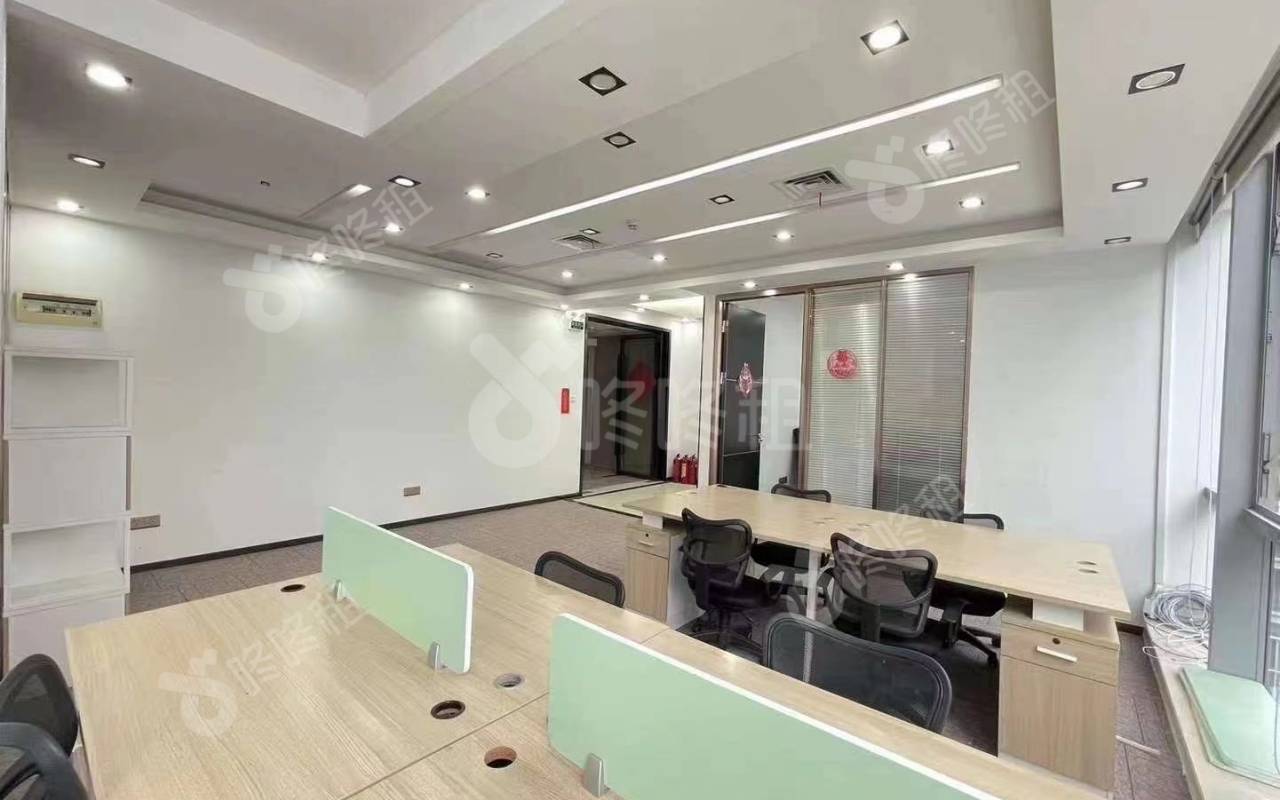 国信投资大厦（风华科技大厦）_100平_精装_办公室开间