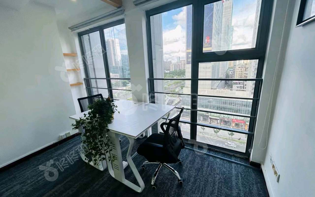 星河世纪大厦_108平_精装_办公室隔间