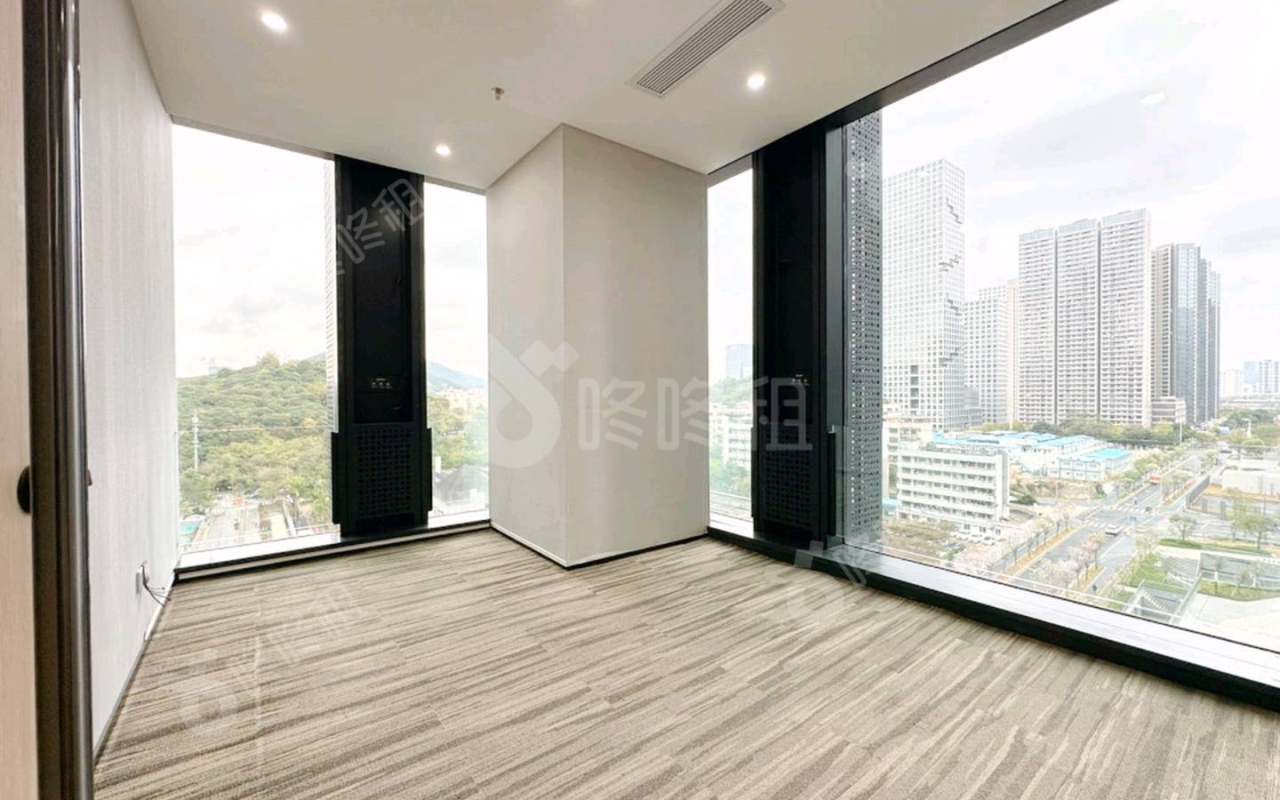 天珑移动大厦_337平_精装_办公室隔间