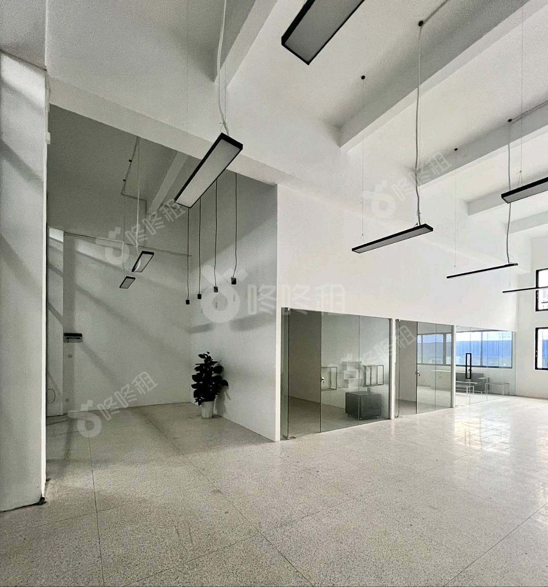 在云端·境界(粤港澳大湾区智慧生活园)_221平_精装_办公室开间