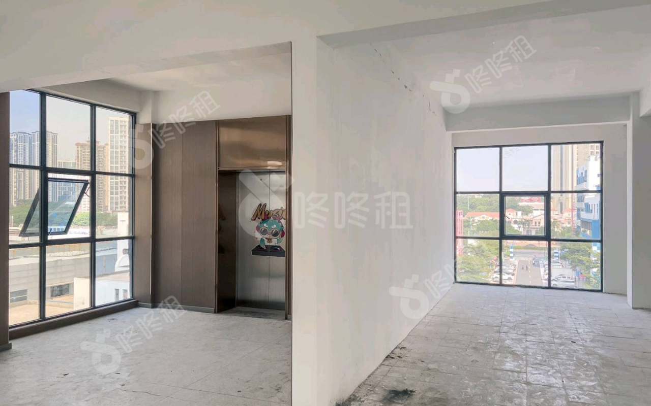 在云端·境界(粤港澳大湾区智慧生活园)_1255平_精装_办公室开间