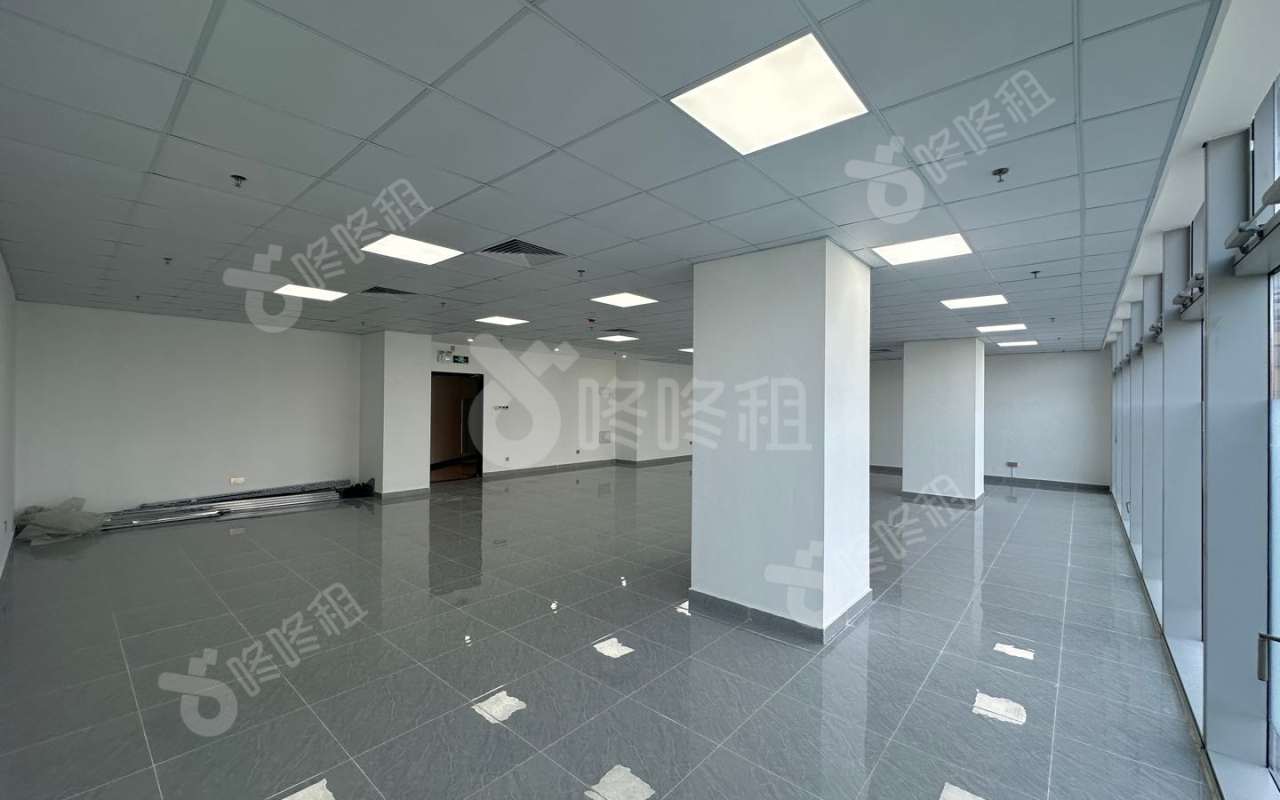 远洋滨海大厦_265平_豪装_办公室开间