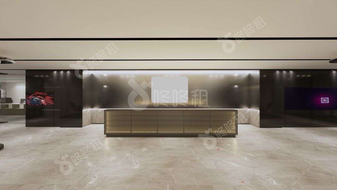 豪威科技大厦_1296.3平_豪装_前台