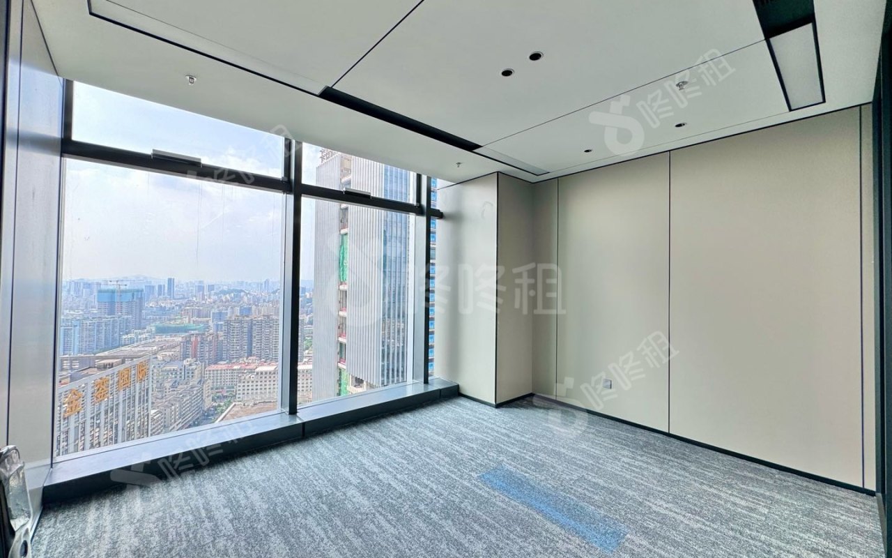 盛龙时代广场_102平_精装_办公室隔间