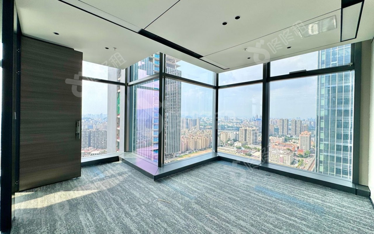 盛龙时代广场_156平_精装_办公室隔间