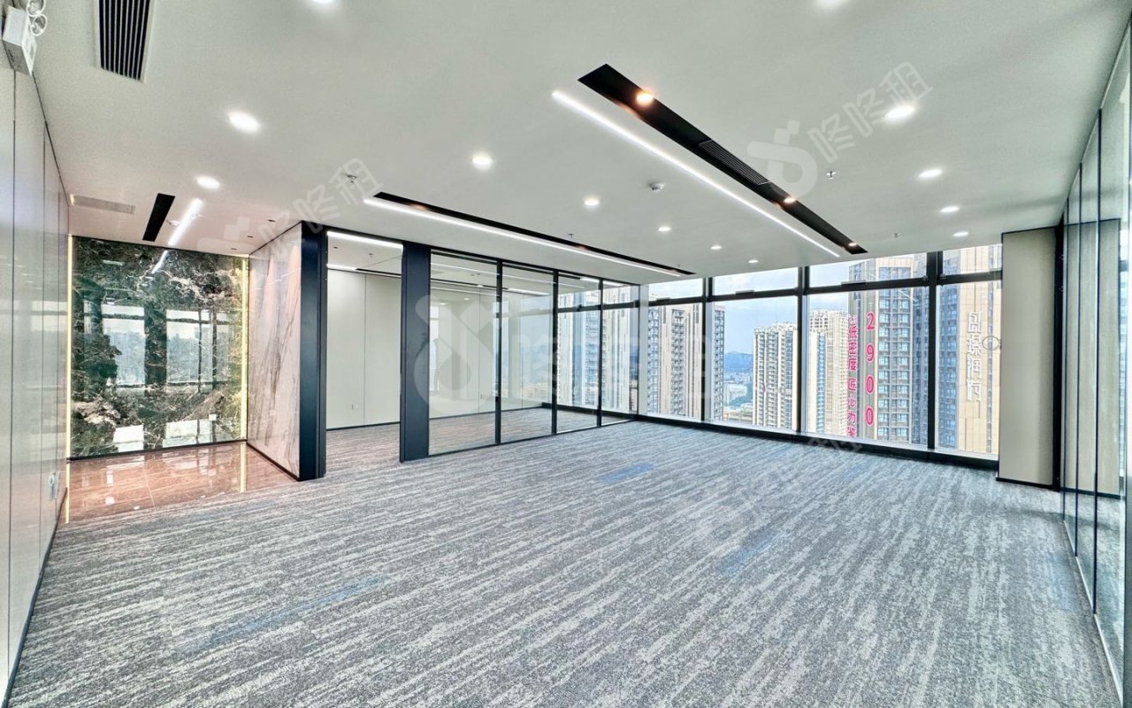 盛龙时代广场_240平_精装_办公室开间