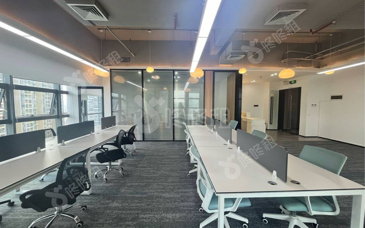 蘅芳科技大厦_274平_精装_办公室开间