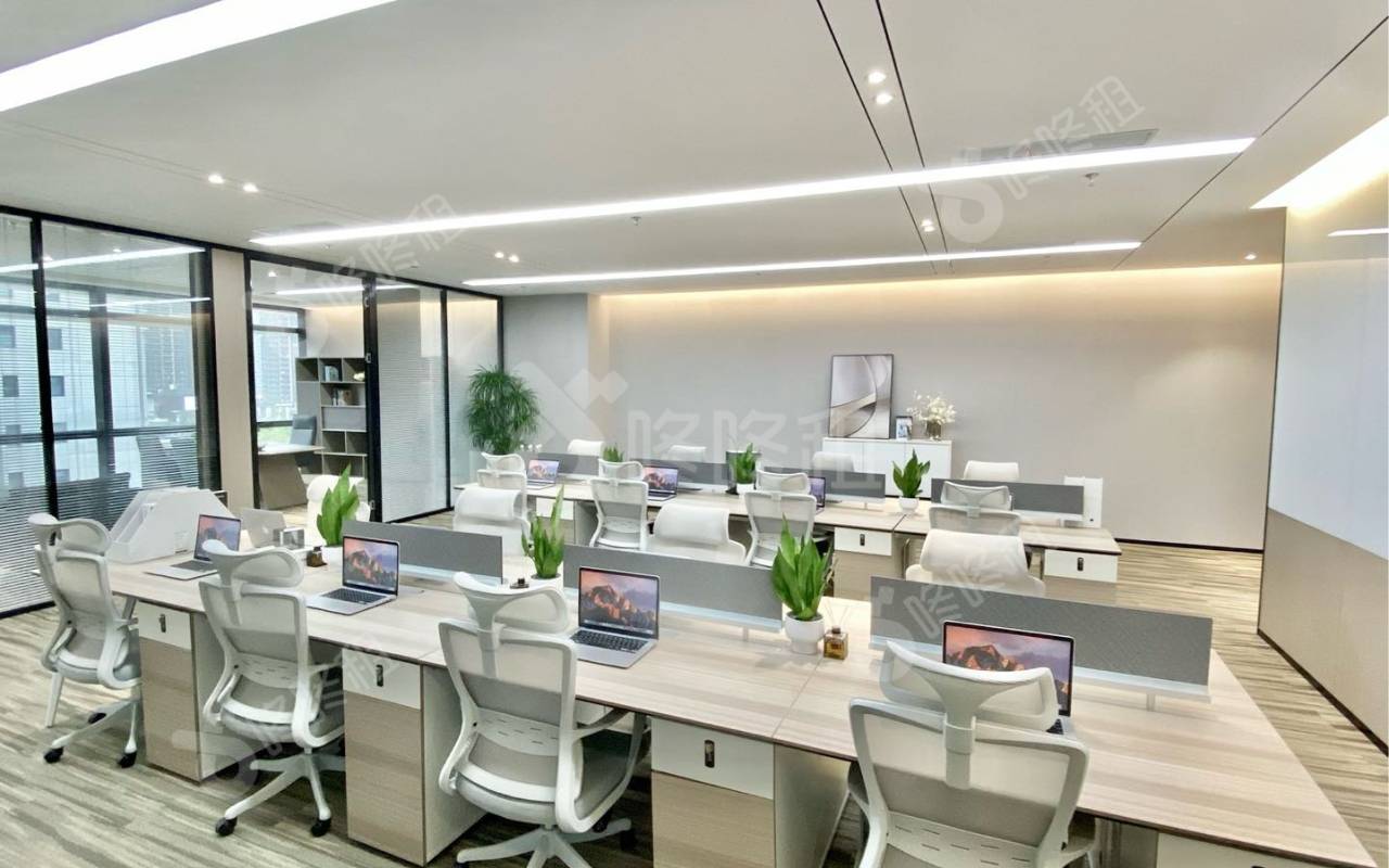 前海君豪中心（招商前海国际中心）_392平_精装_办公室开间