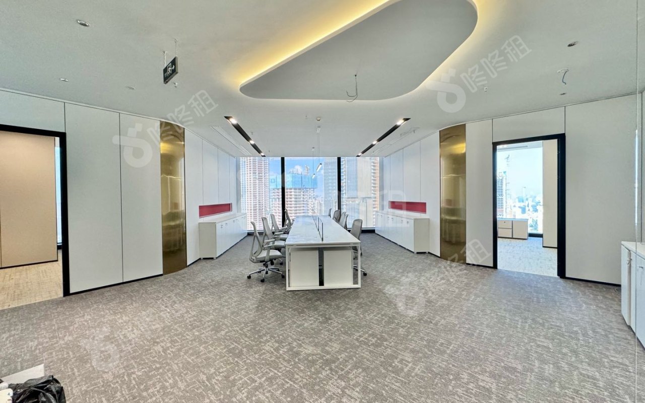 恒裕前海金融中心_636平_精装_办公室开间