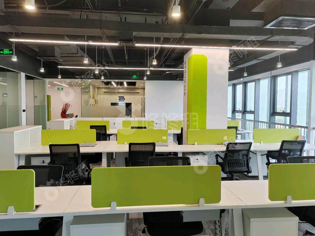 深圳湾科技生态园_557平_精装_办公室开间