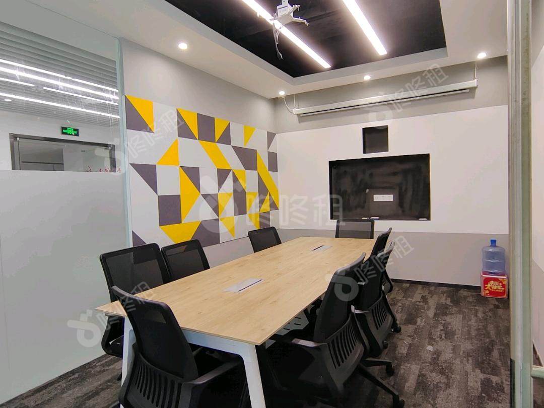 深圳湾科技生态园_557平_精装_办公室隔间