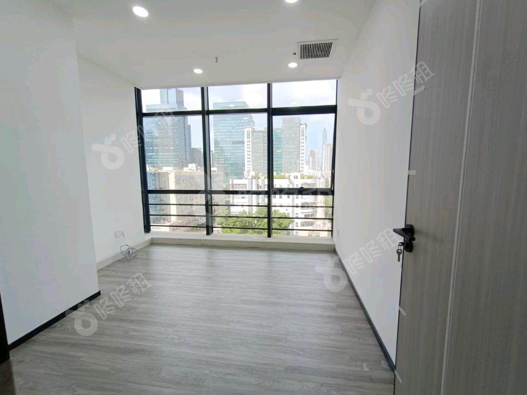 红松大厦_598平_精装_办公室隔间