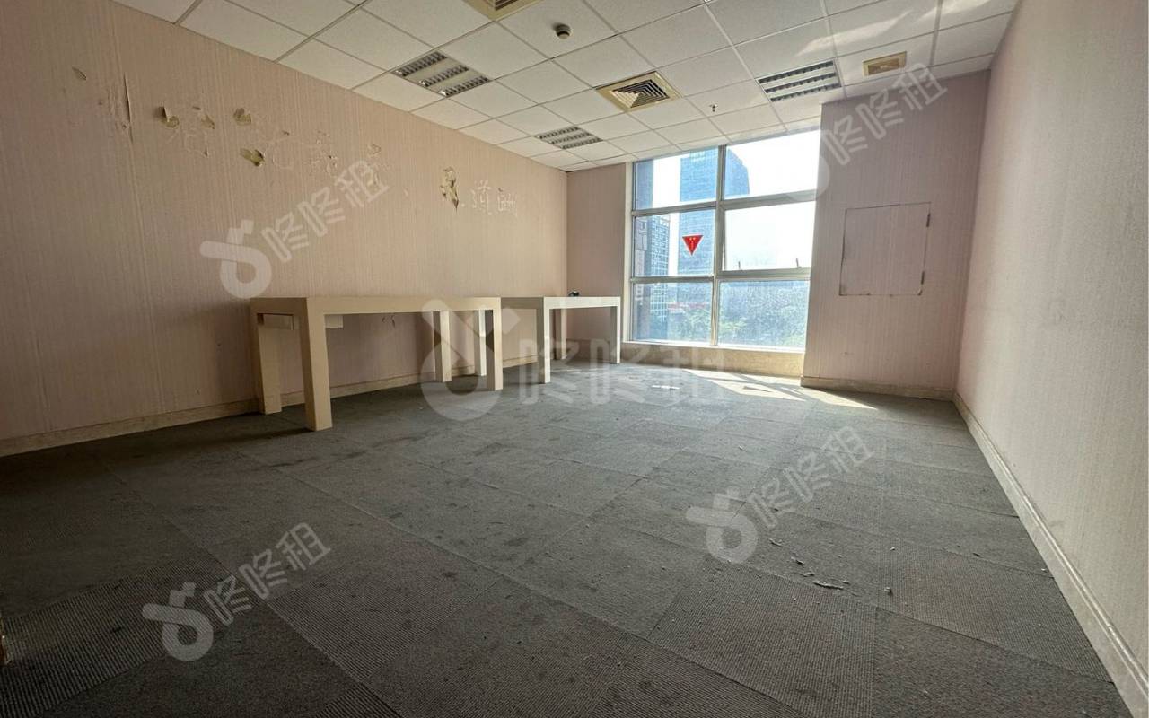 维百盛大厦_483平_精装_办公室隔间