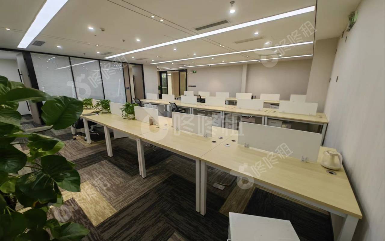 豪威科技大厦_510平_精装_办公室开间