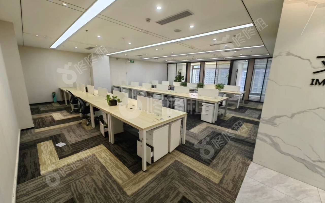豪威科技大厦_510平_精装_办公室开间