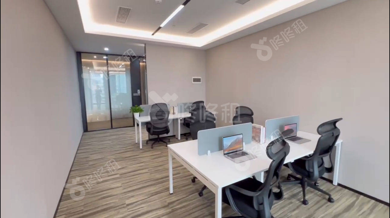 前海君豪中心(招商前海国际中心)_82平_精装_办公室开间