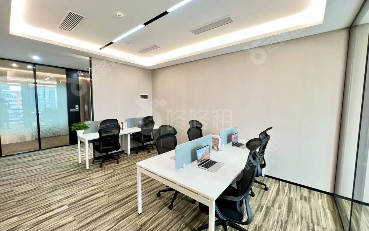 前海君豪中心(招商前海国际中心)_82平_精装_办公室开间