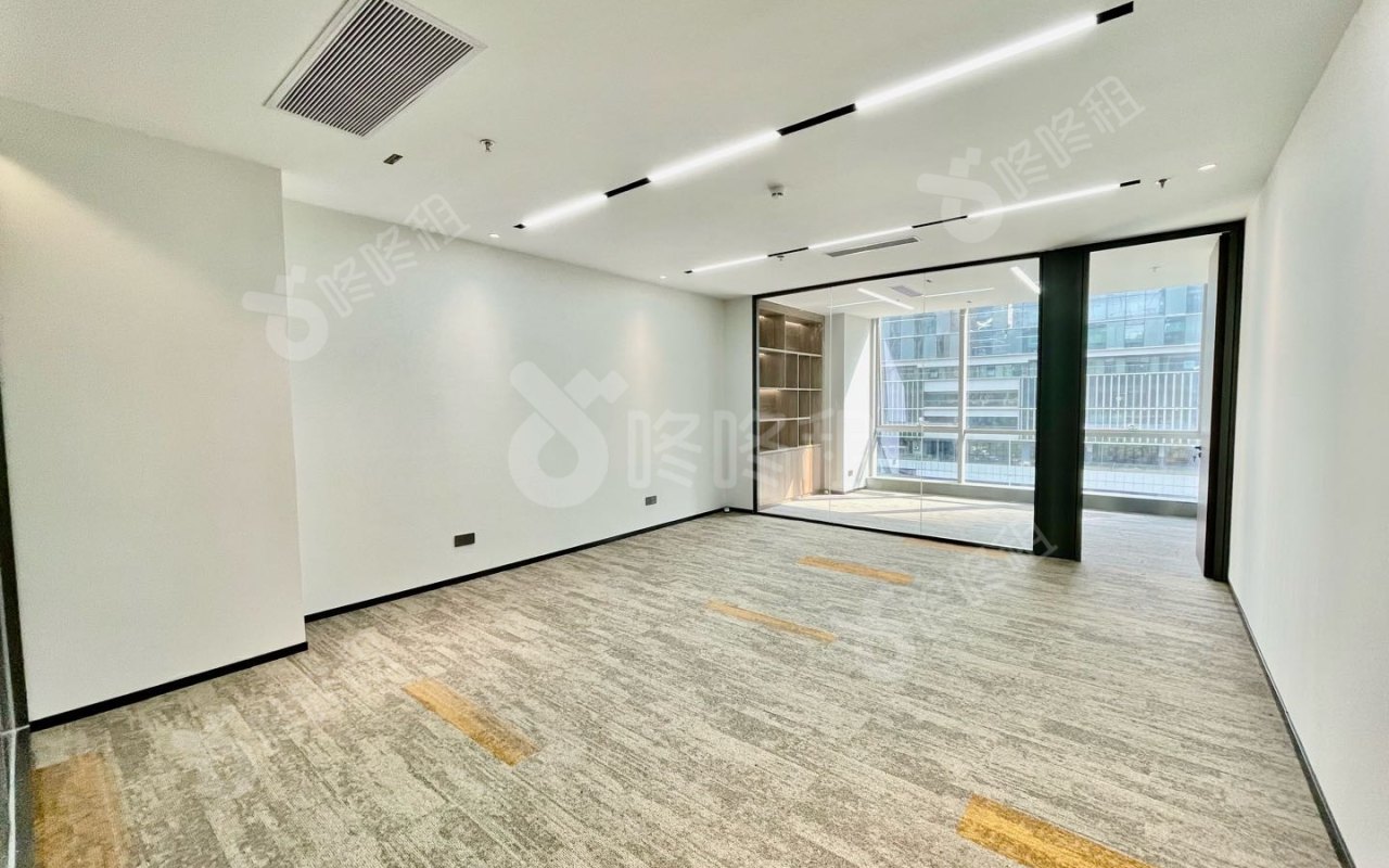 国信投资大厦（风华科技大厦）_80平_精装_办公室开间