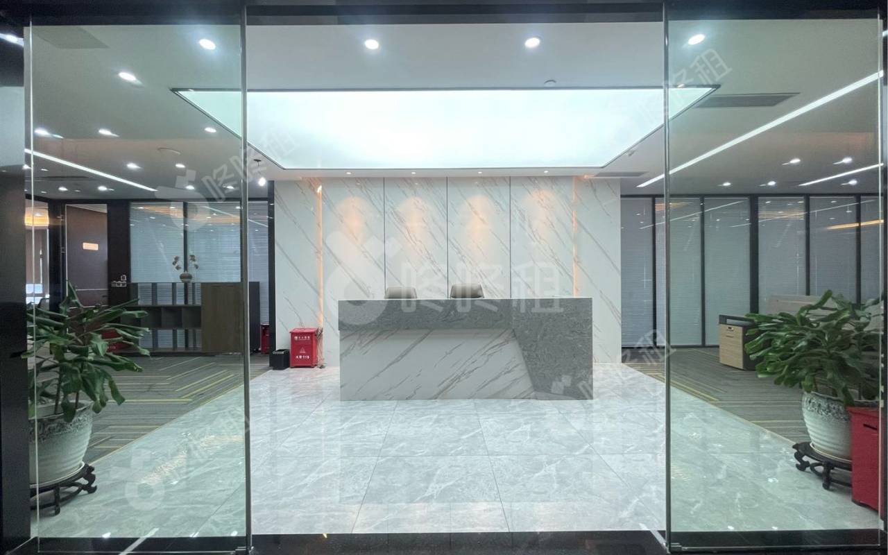 中洲大厦_696平_豪装_前台