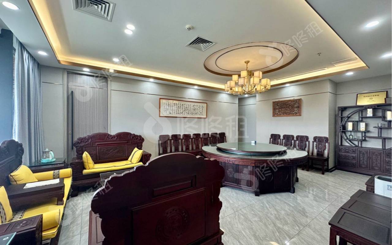 深圳湾科技生态园_350平_豪装_办公室隔间