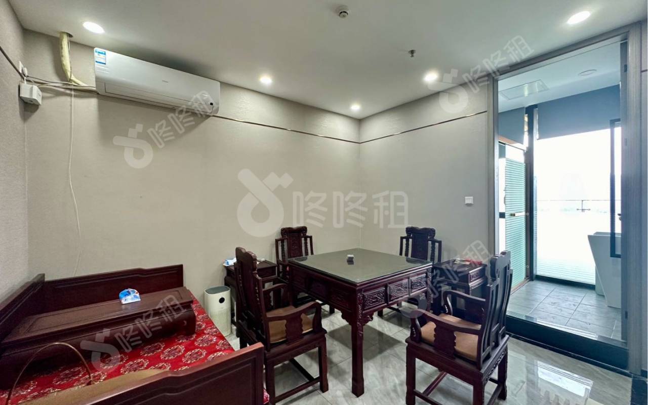 深圳湾科技生态园_350平_豪装_办公室隔间