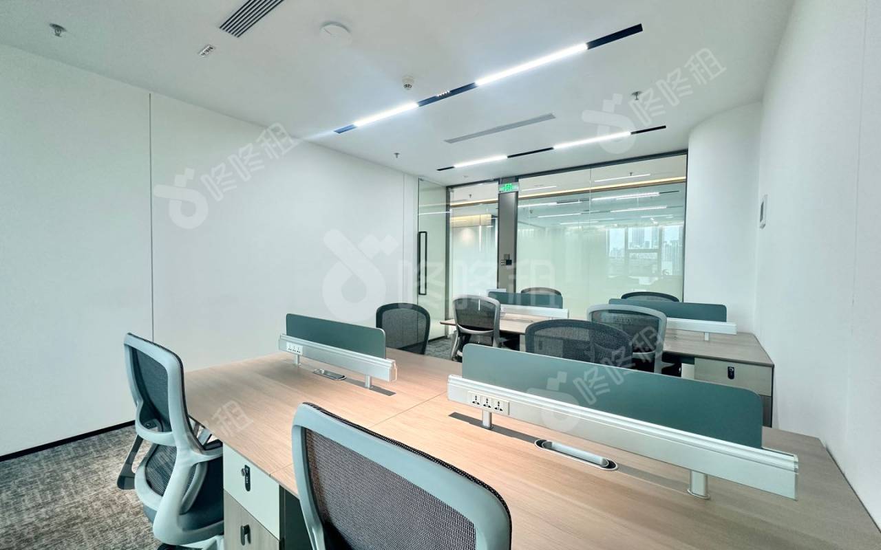 方大大厦_150平_定制装修_办公室开间