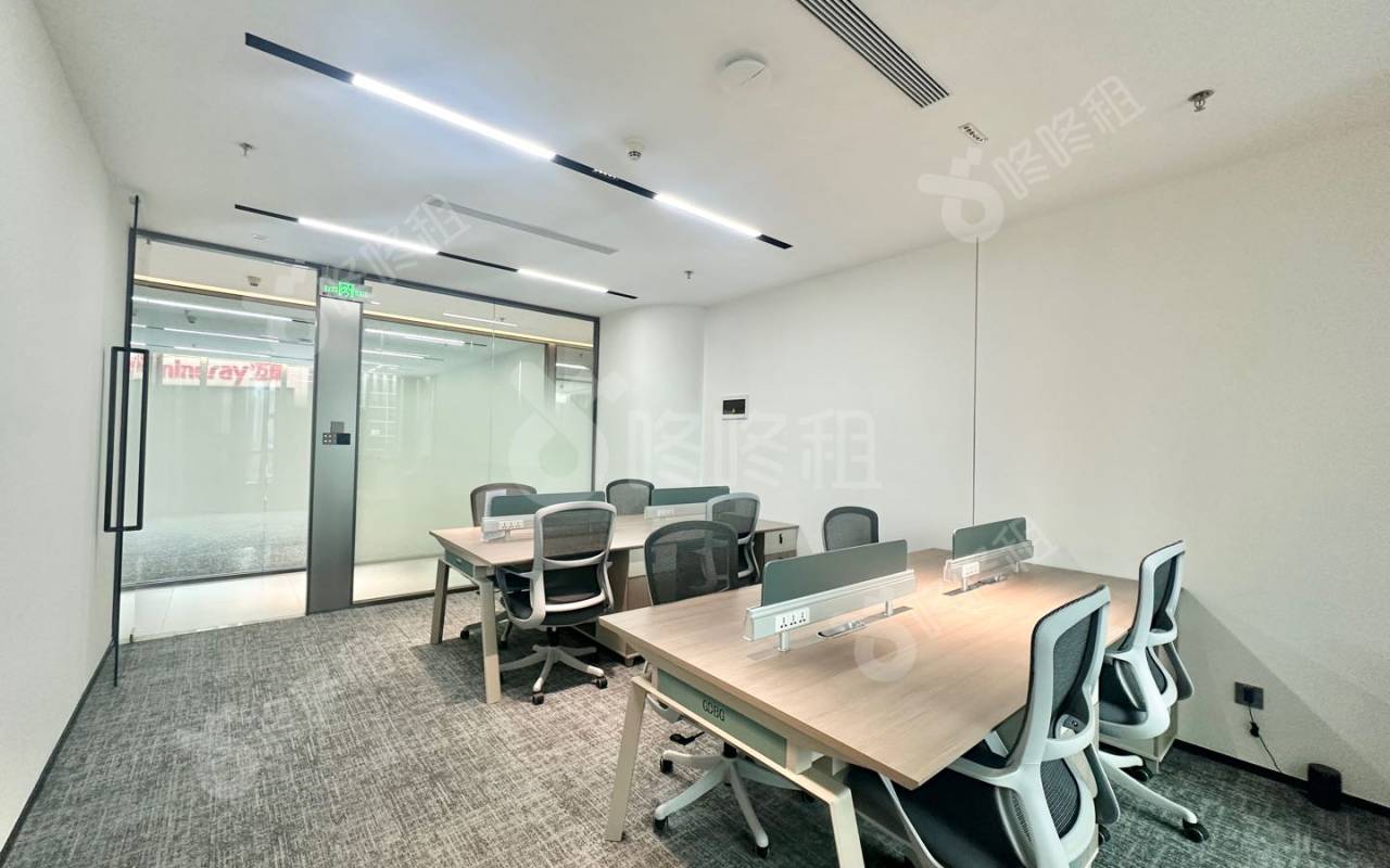 方大大厦_150平_定制装修_办公室开间