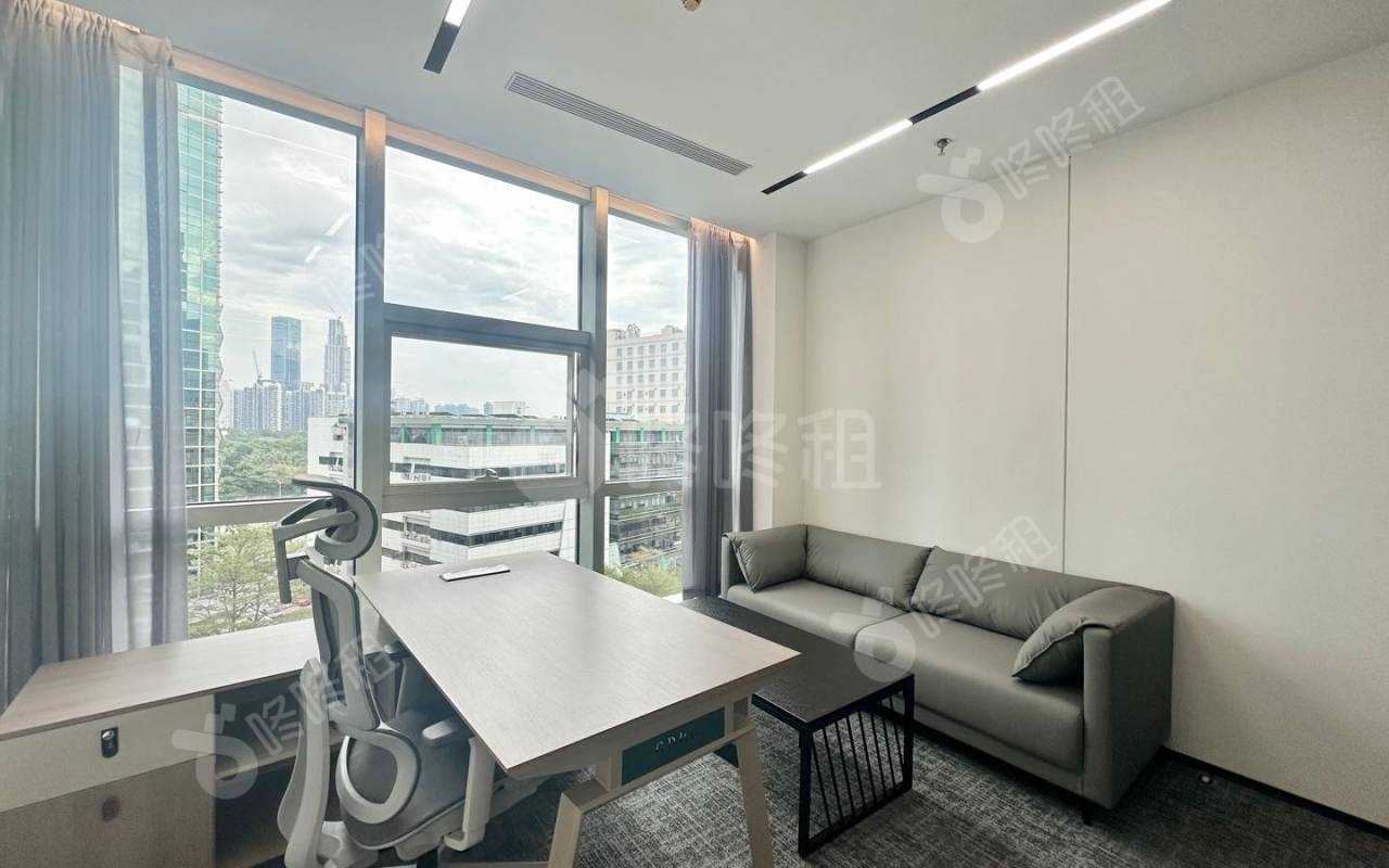 方大大厦_150平_定制装修_办公室隔间