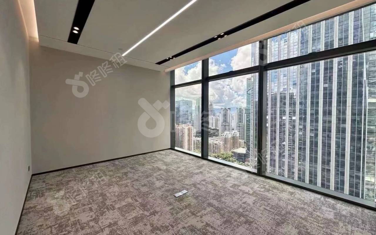 皇庭中心_367平_精装_办公室隔间