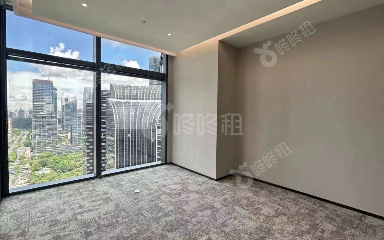 皇庭中心_367平_精装_办公室隔间