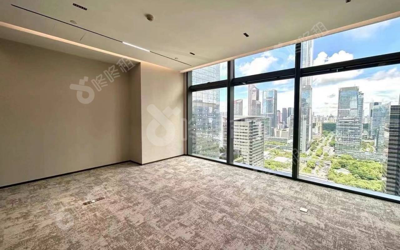 皇庭中心_367平_精装_办公室隔间