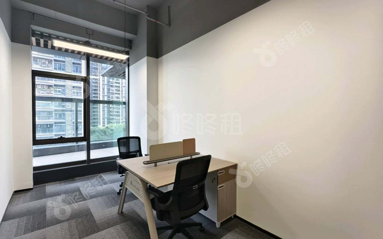 前海科兴科学园(正中华丽中心)_230平_精装_办公室隔间