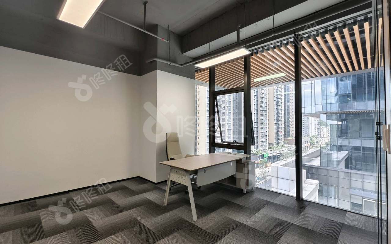 前海科兴科学园(正中华丽中心)_230平_精装_办公室隔间