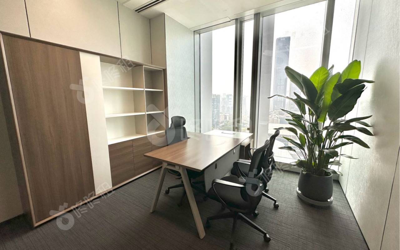 联想后海中心_292平_精装_办公室隔间