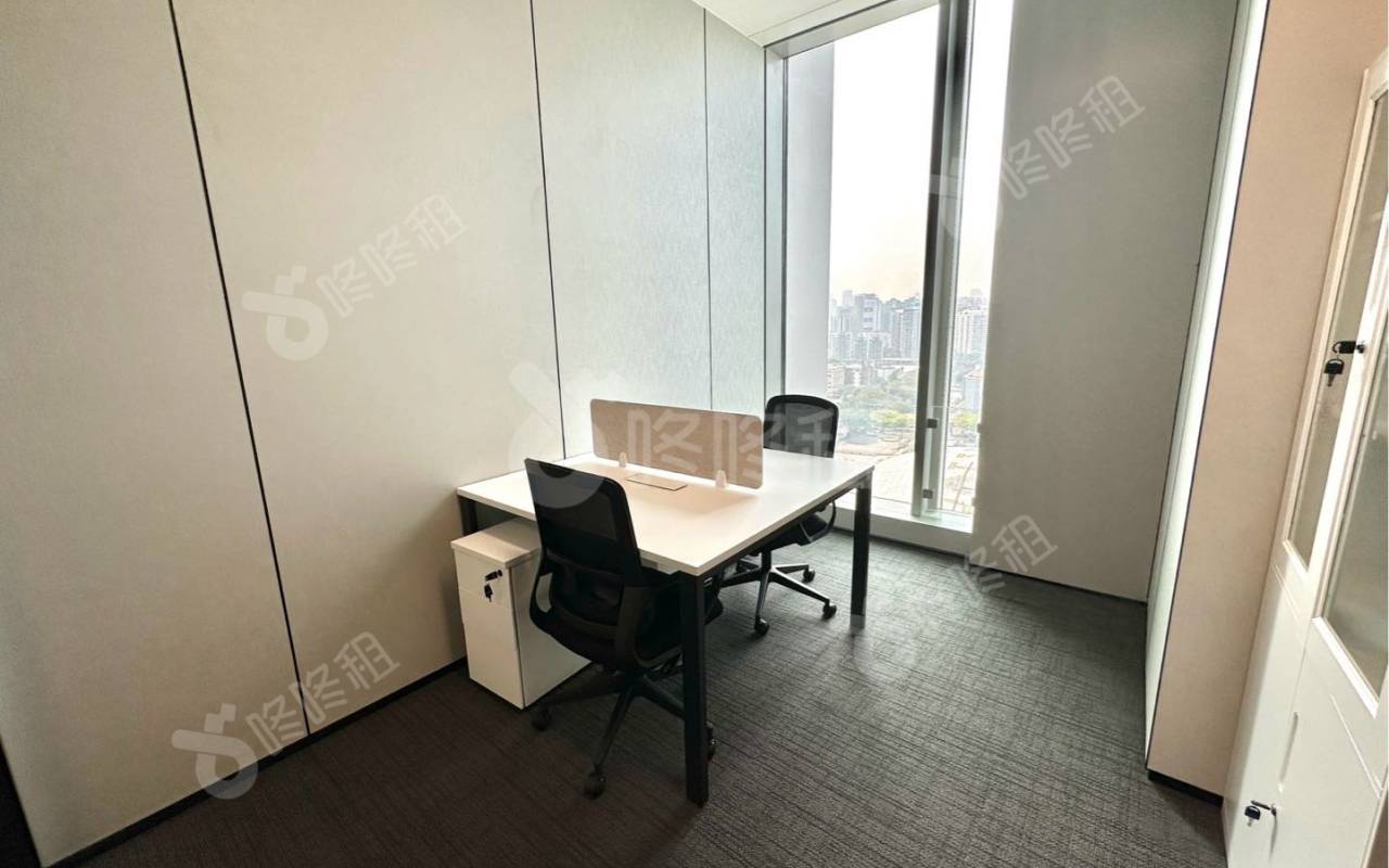 联想后海中心_292平_精装_办公室隔间