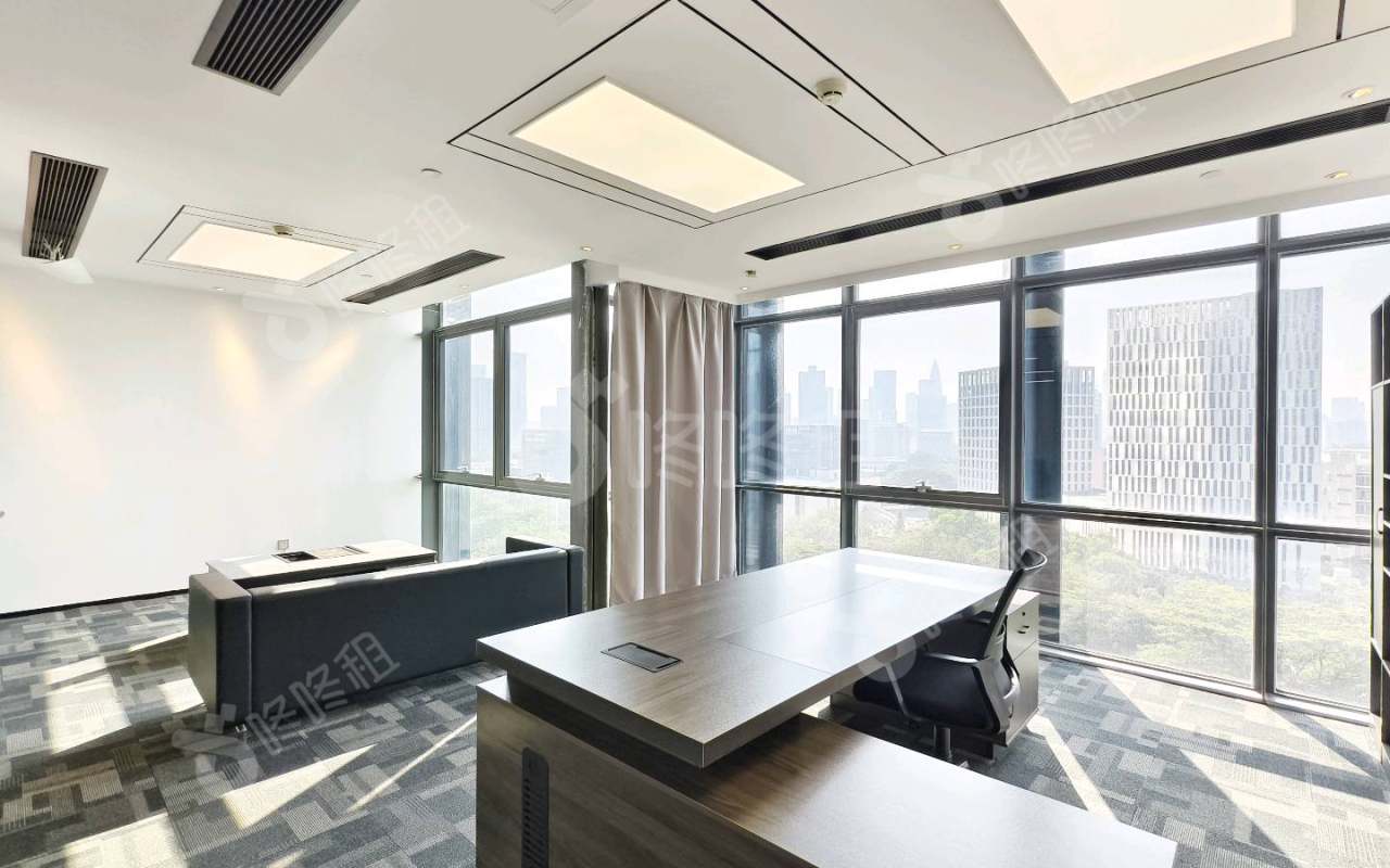 大族科技大厦_196平_精装_办公室隔间