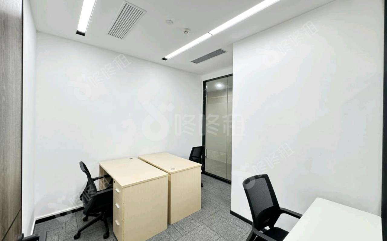 京基御景峯大厦_188平_精装_办公室隔间