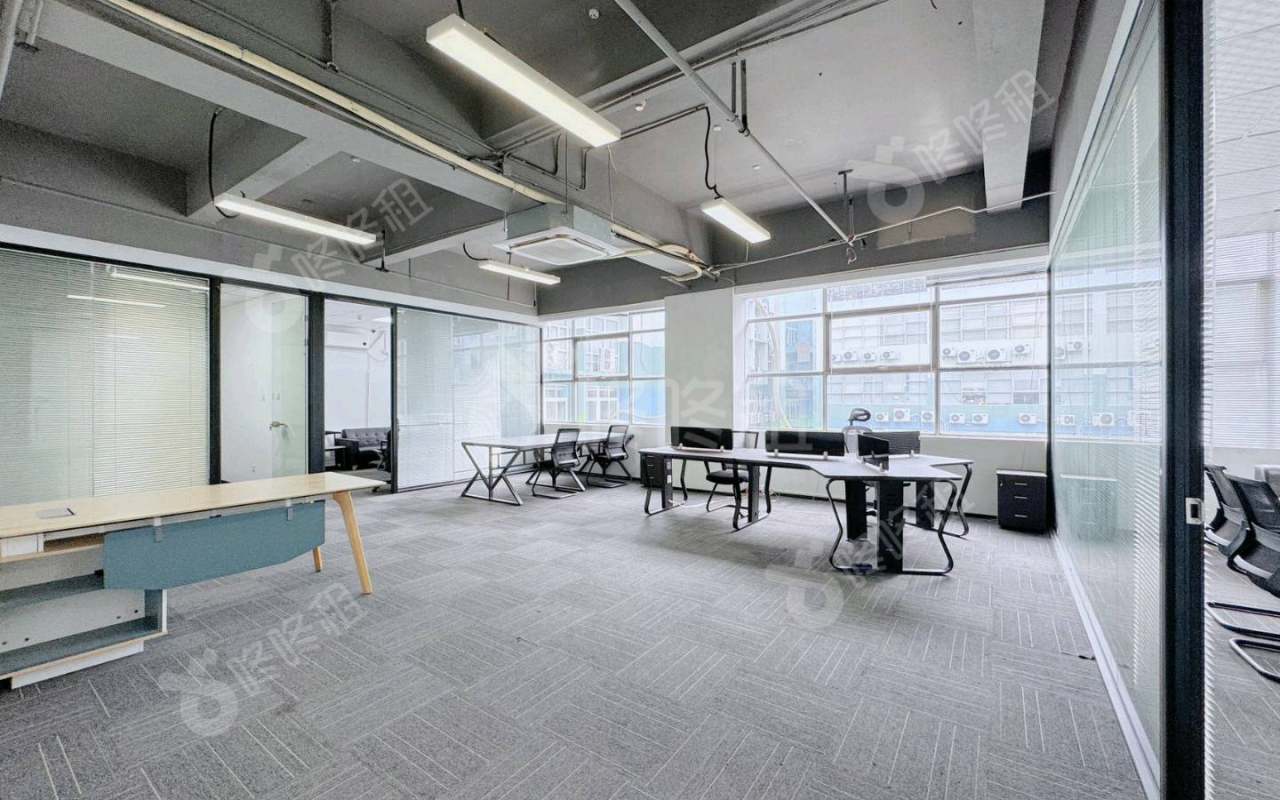 长园新材料港_150平_精装_办公室开间