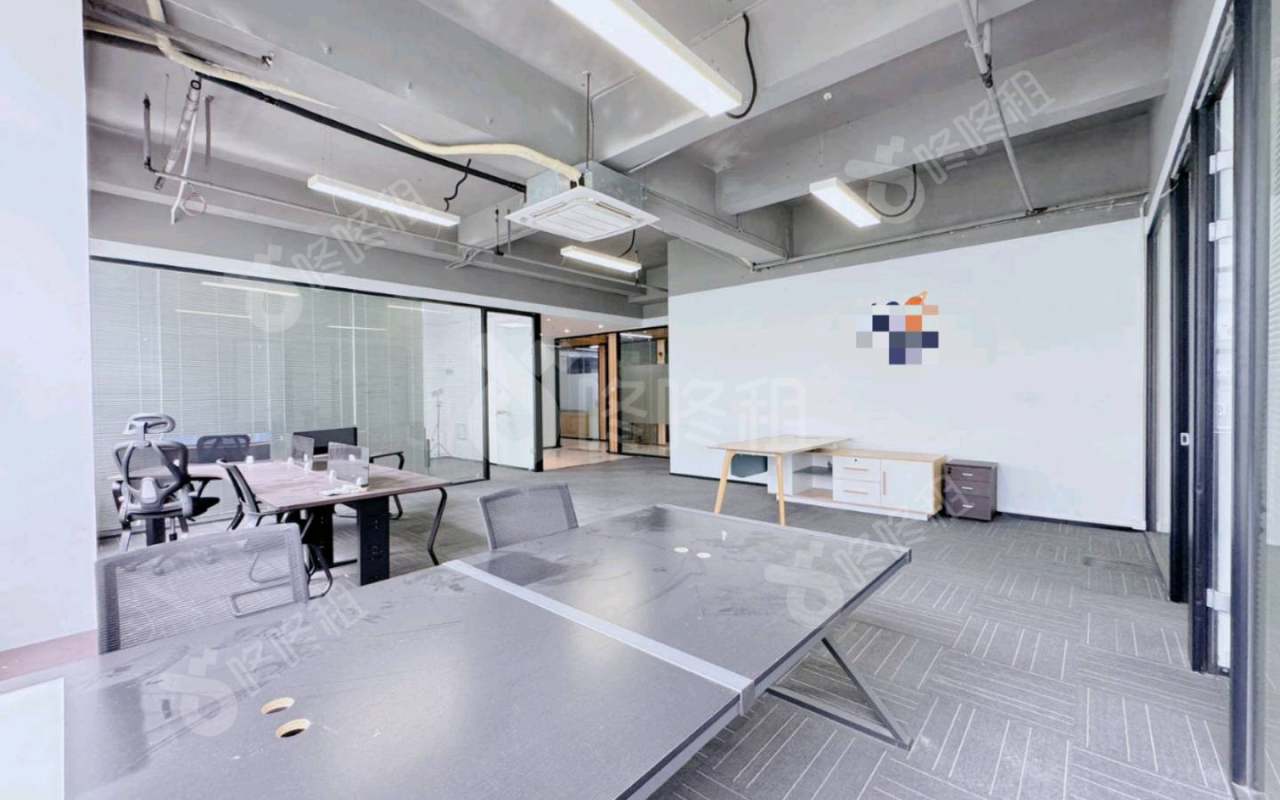 长园新材料港_150平_精装_办公室开间