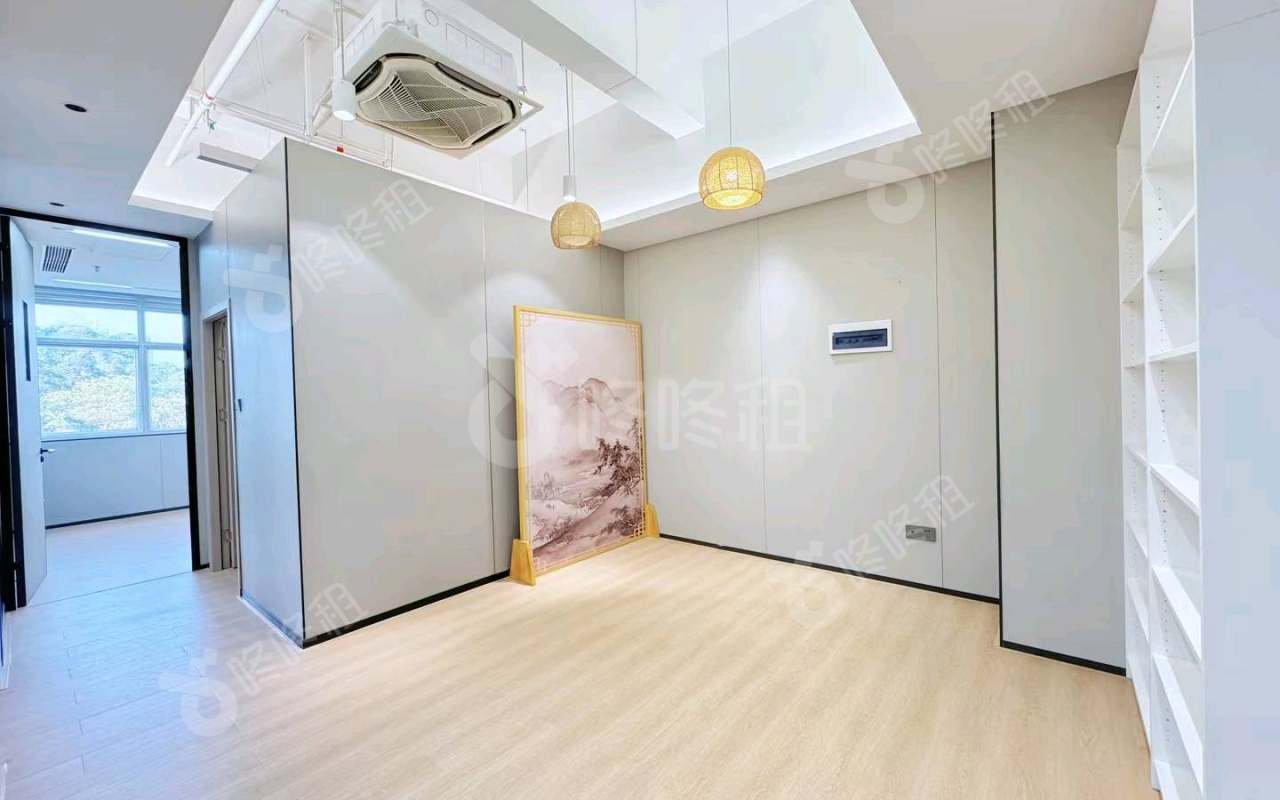 长园新材料港_120平_精装_办公室开间
