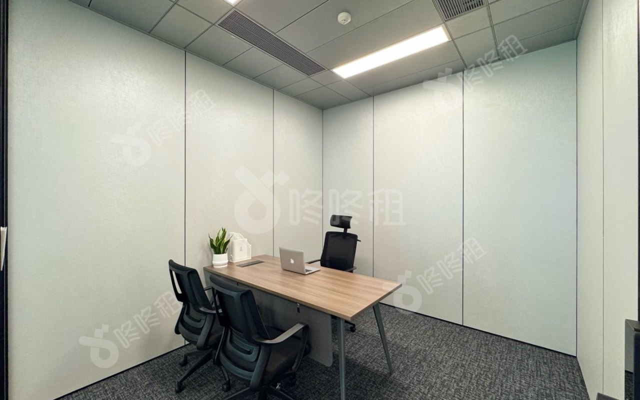 汉京中心（汉京金融中心）_600平_精装_办公室隔间