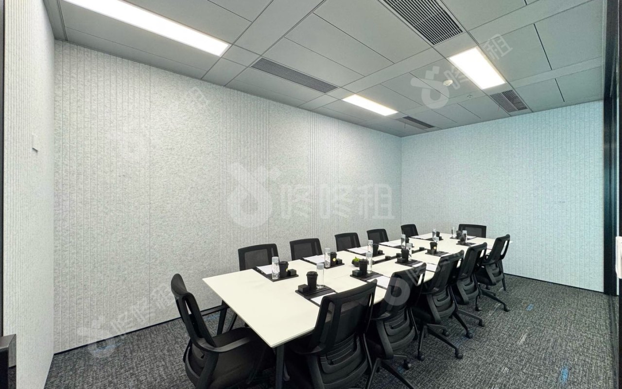 汉京中心（汉京金融中心）_600平_精装_办公室隔间