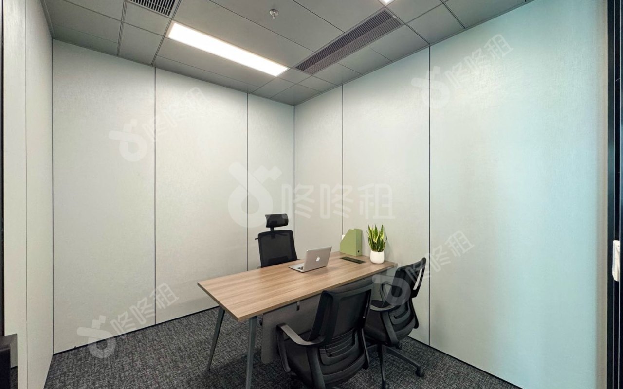 汉京中心（汉京金融中心）_600平_精装_办公室隔间