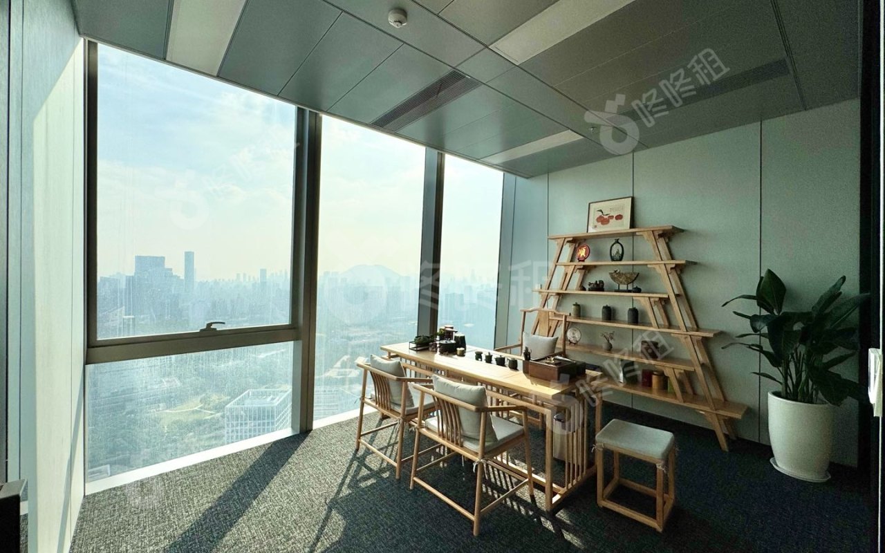 汉京中心（汉京金融中心）_600平_精装_办公室隔间