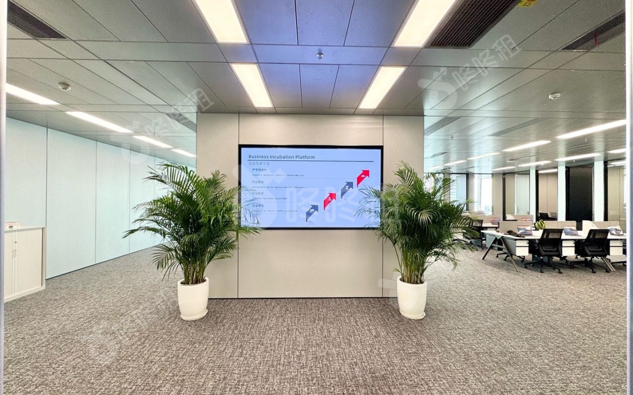 汉京中心(汉京金融中心)_600平_精装_前台