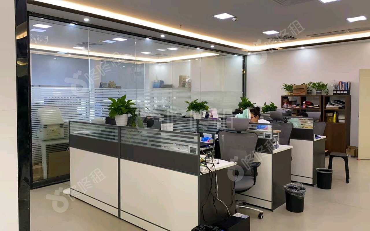 祥昭大厦_666平_精装_办公室开间