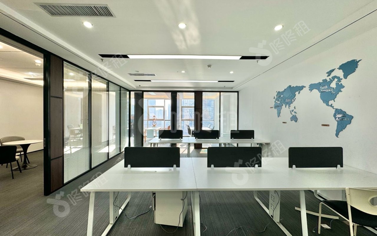 深圳北航大厦_265平_精装_办公室开间