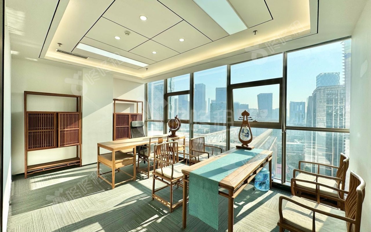 深圳北航大厦_265平_精装_办公室隔间