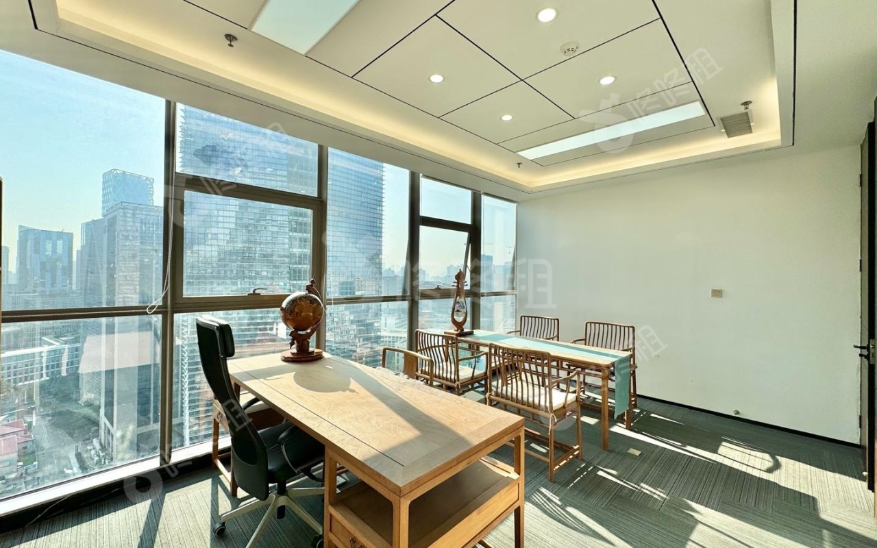 深圳北航大厦_265平_精装_办公室隔间