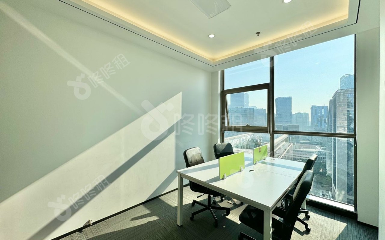深圳北航大厦_265平_精装_办公室隔间